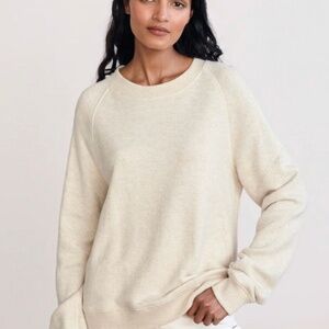 Jenni Kayne Saturday Sweatshirt in Oatmeal